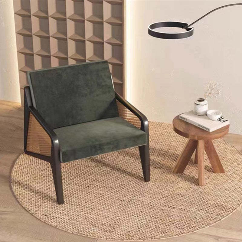 Nordic Round Quad Pedestal Wood Coffee Table