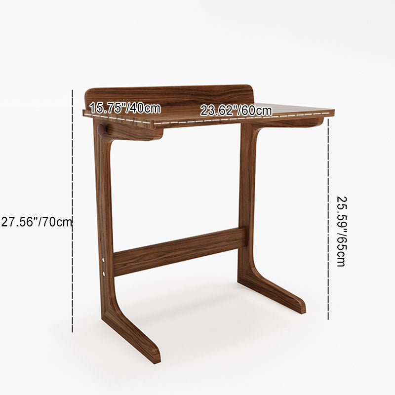 Nordic Black Walnut Wood End Table
