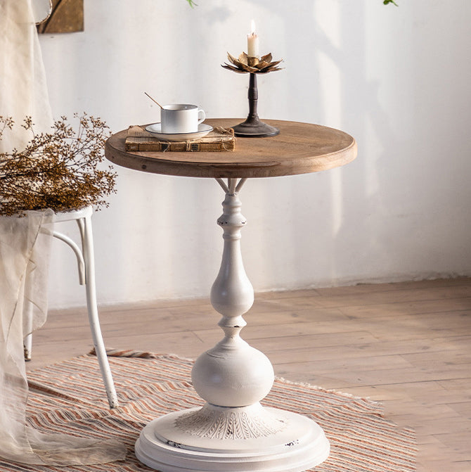Traditional chess-base wood coffee tables, Lighom