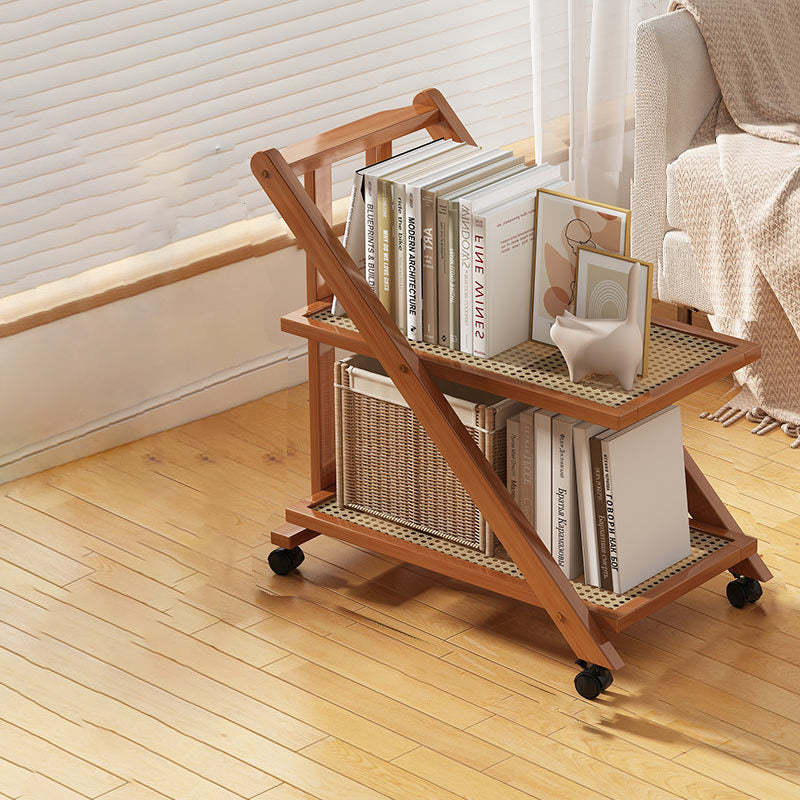 Minimalist Acrylic Bookshelf End Table