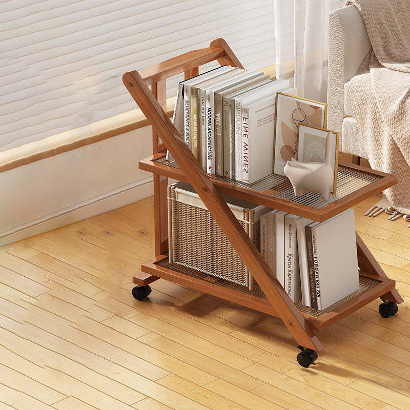 Minimalist Acrylic Bookshelf End Table