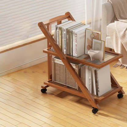 Minimalist Acrylic Bookshelf End Table