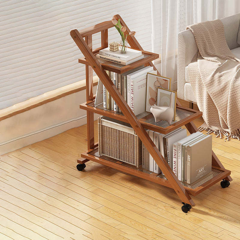 Minimalist Acrylic Bookshelf End Table
