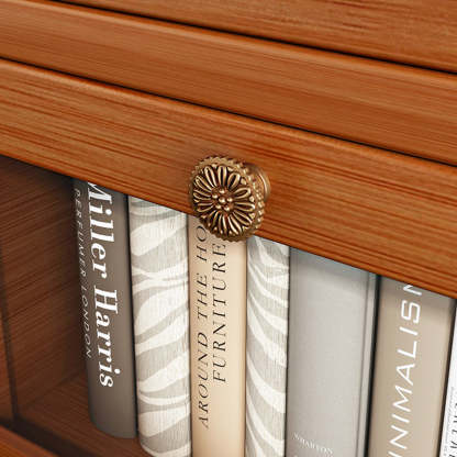 Minimalist Nan Bamboo Acrylic 3/4/5-Drawer Nightstand