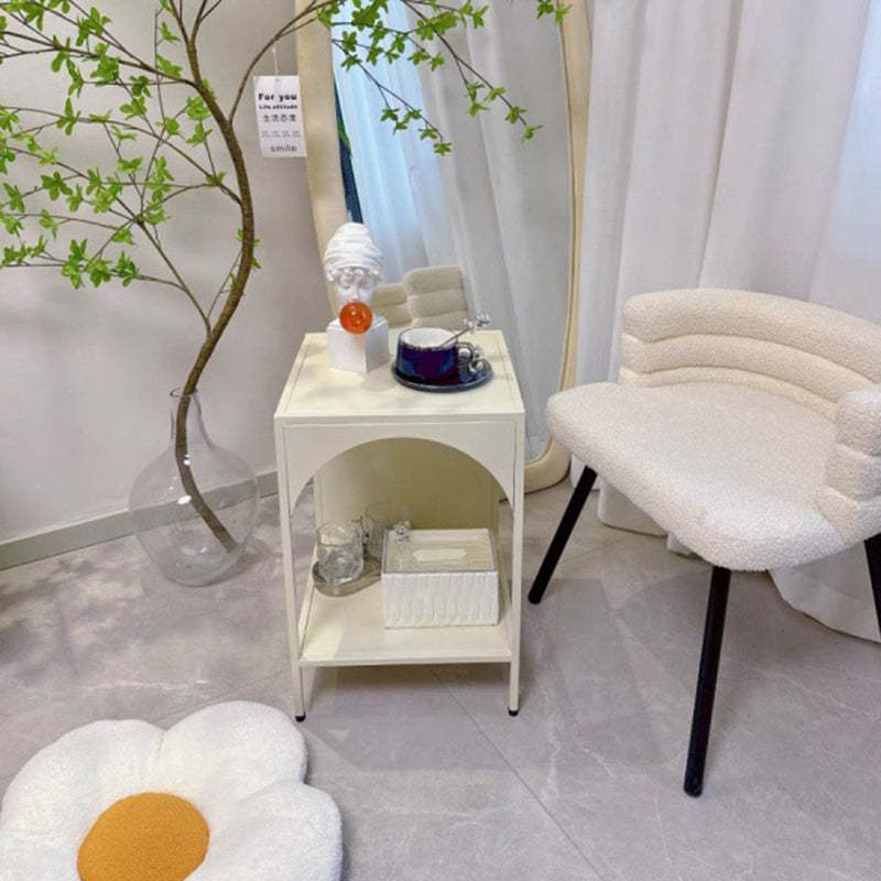 Minimalist Arch Iron 2-Tier End Table