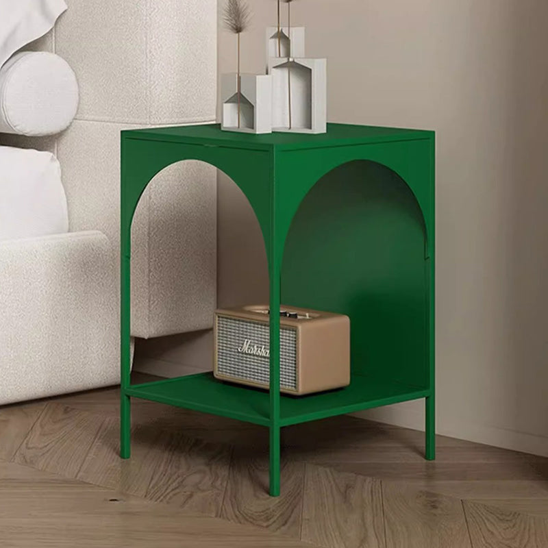 Minimalist Arch Iron 2-Tier End Table