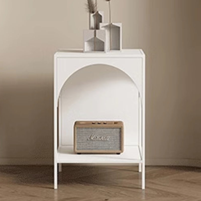 Minimalist Arch Iron 2-Tier End Table