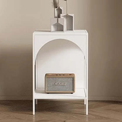 Minimalist Arch Iron 2-Tier End Table