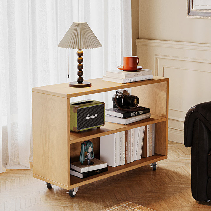 Vintage Solid Wood Faux Panel End Table