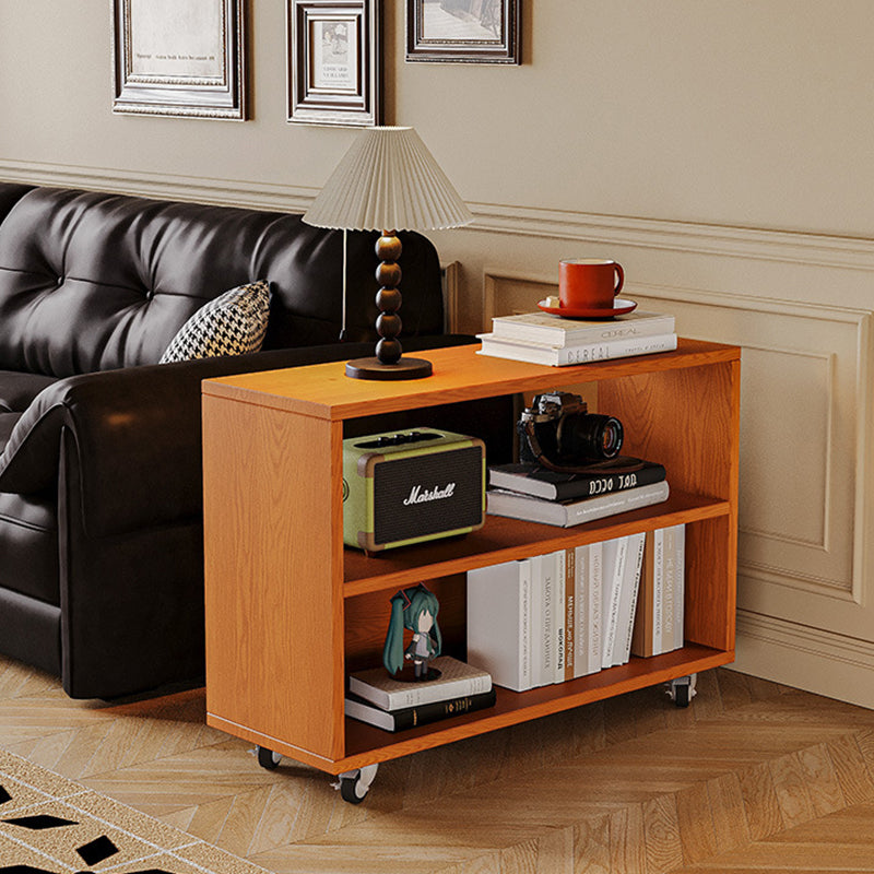 Vintage Solid Wood Faux Panel End Table