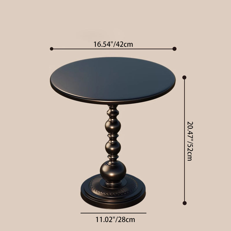 Nordic Round Globe Base Iron Table