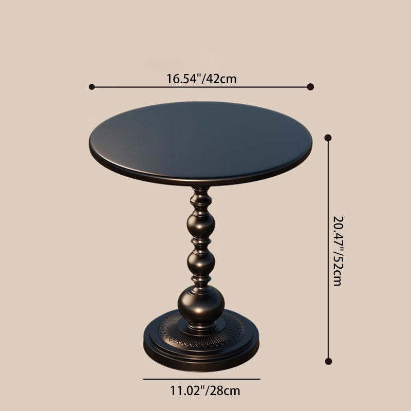 Nordic Round Globe Base Iron Table