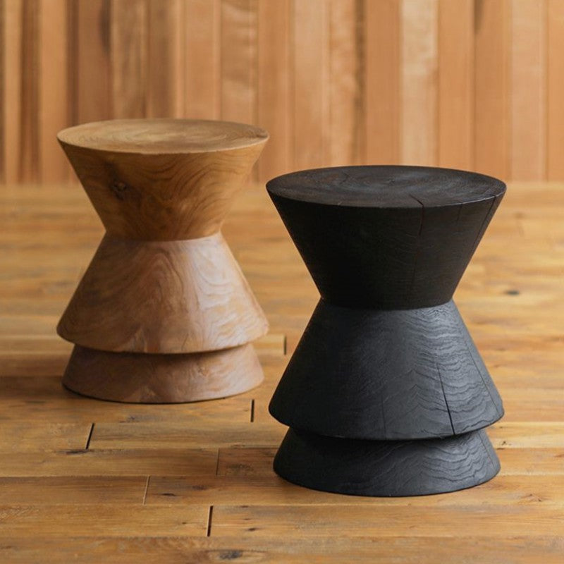Nordic Funnel Solid Wood End Table