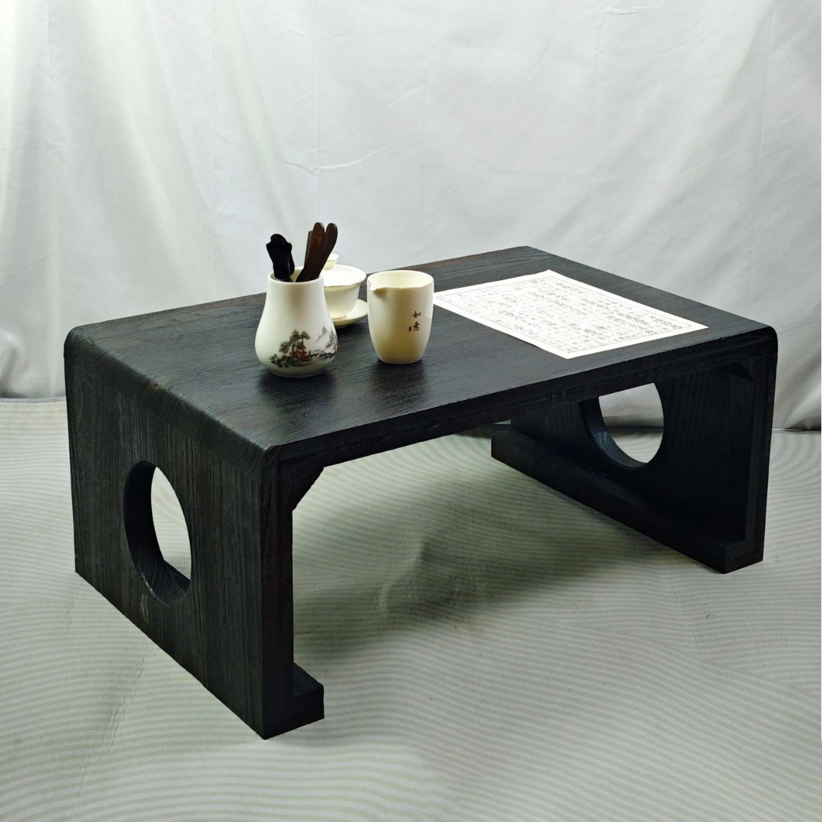 Chinese Zen Solid Wood Coffee Table