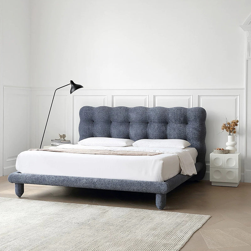 Minimalist Concave 2-Drawer Nightstand