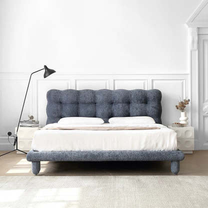Minimalist Concave 2-Drawer Nightstand