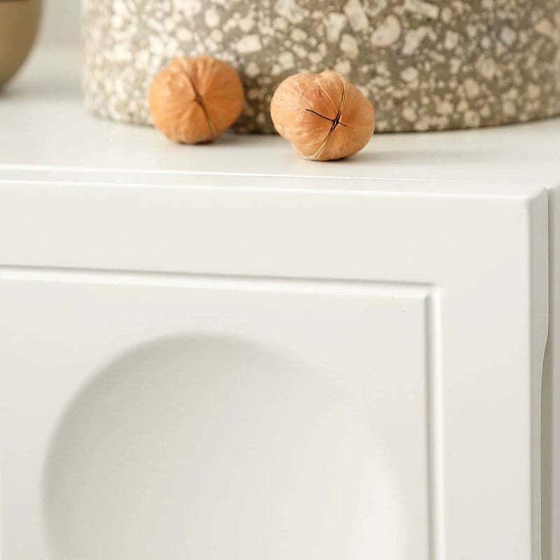 Minimalist Concave 2-Drawer Nightstand