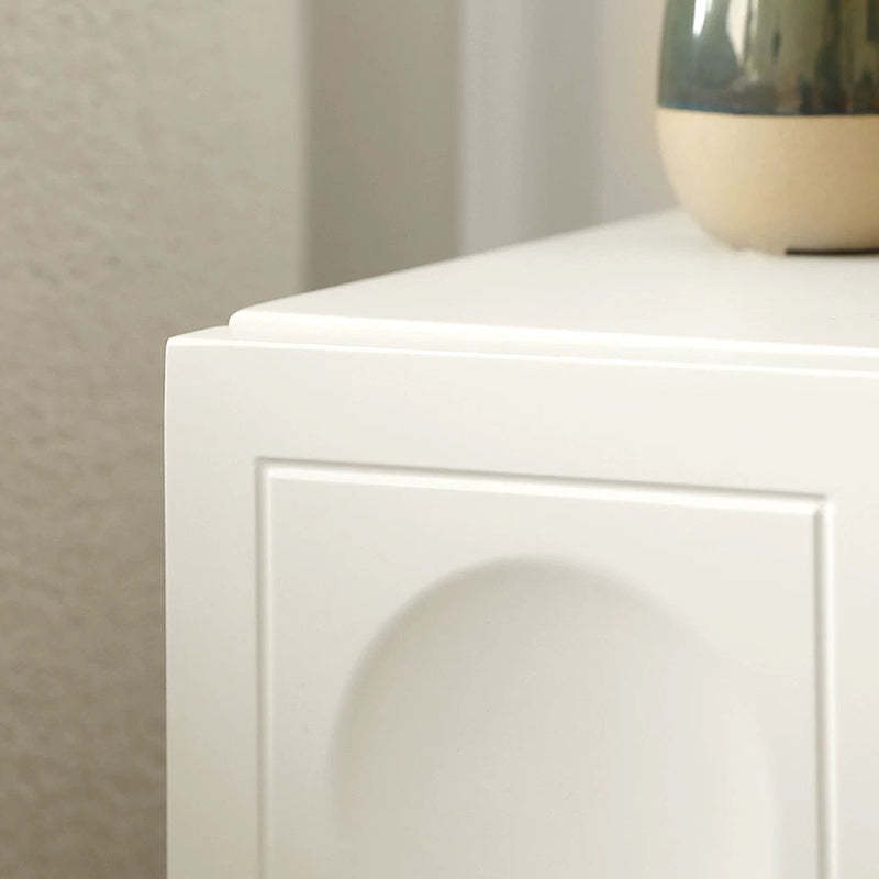 Minimalist Concave 2-Drawer Nightstand