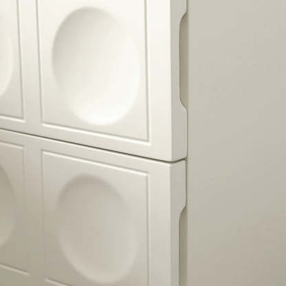 Minimalist Concave 2-Drawer Nightstand