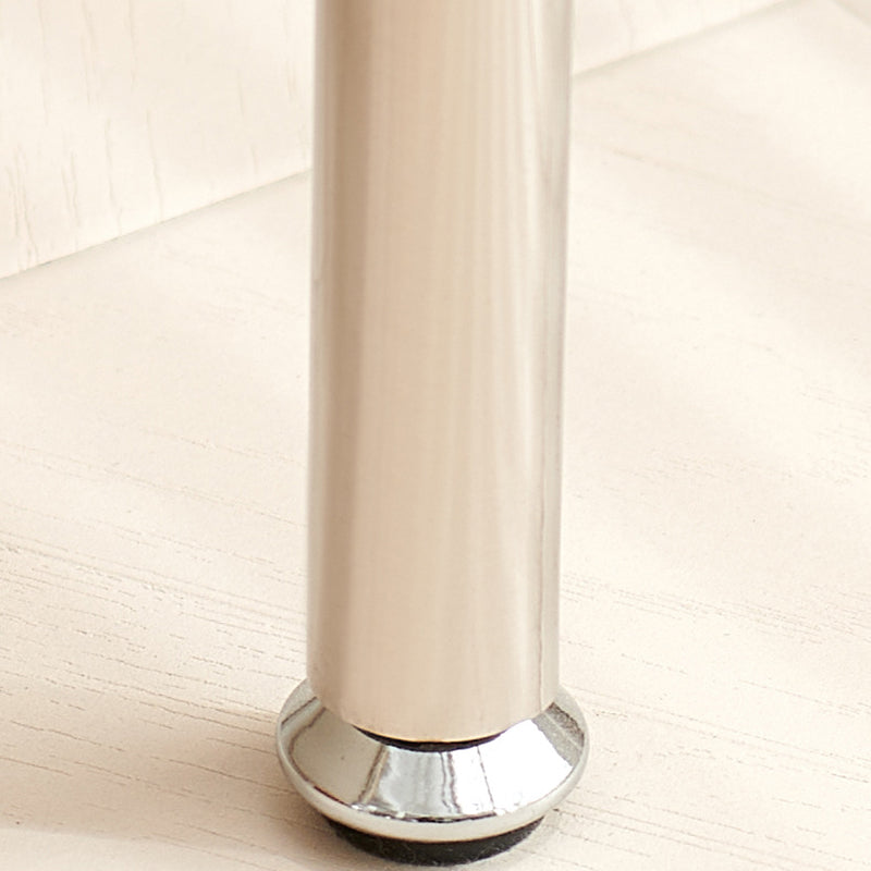 Nordic Wood Steel 1-Cabinet Nightstand