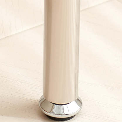Nordic Wood Steel 1-Cabinet Nightstand