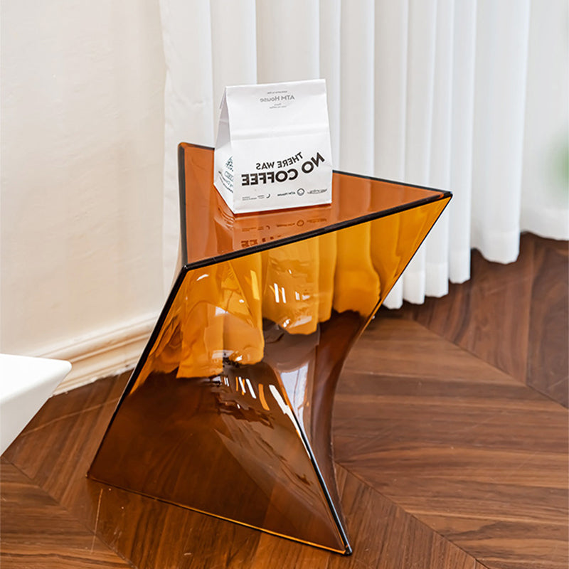 Irregular Geometric End Table
