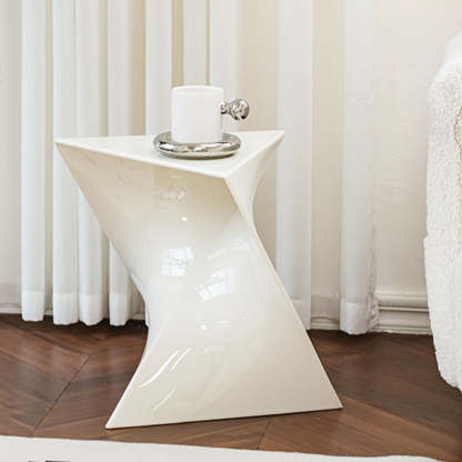 Irregular Geometric End Table
