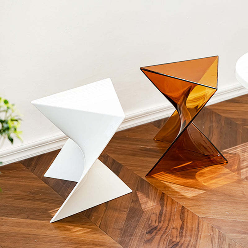 Irregular Geometric End Table