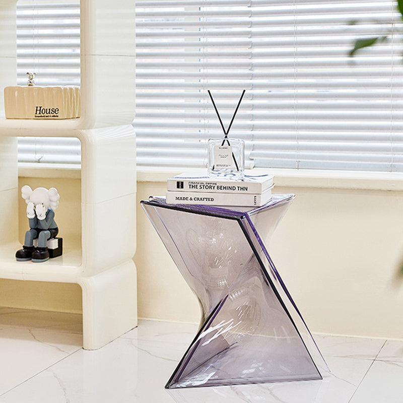 Irregular Geometric End Table