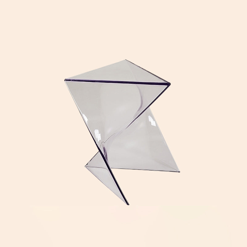 Irregular Geometric End Table