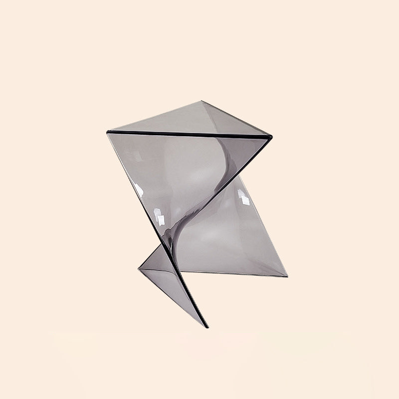 Irregular Geometric End Table