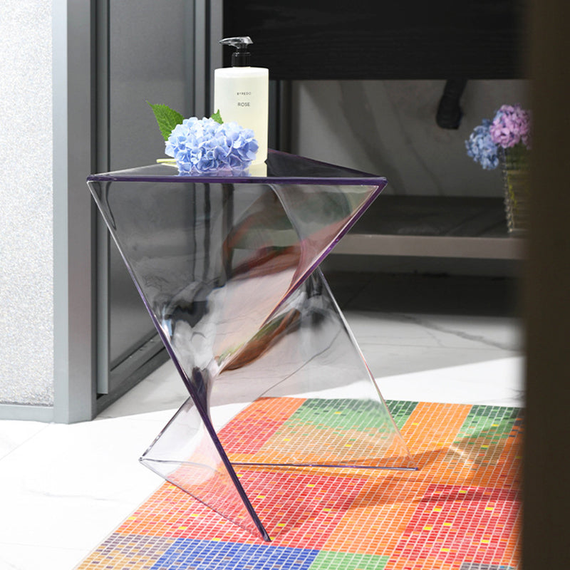 Irregular Geometric End Table