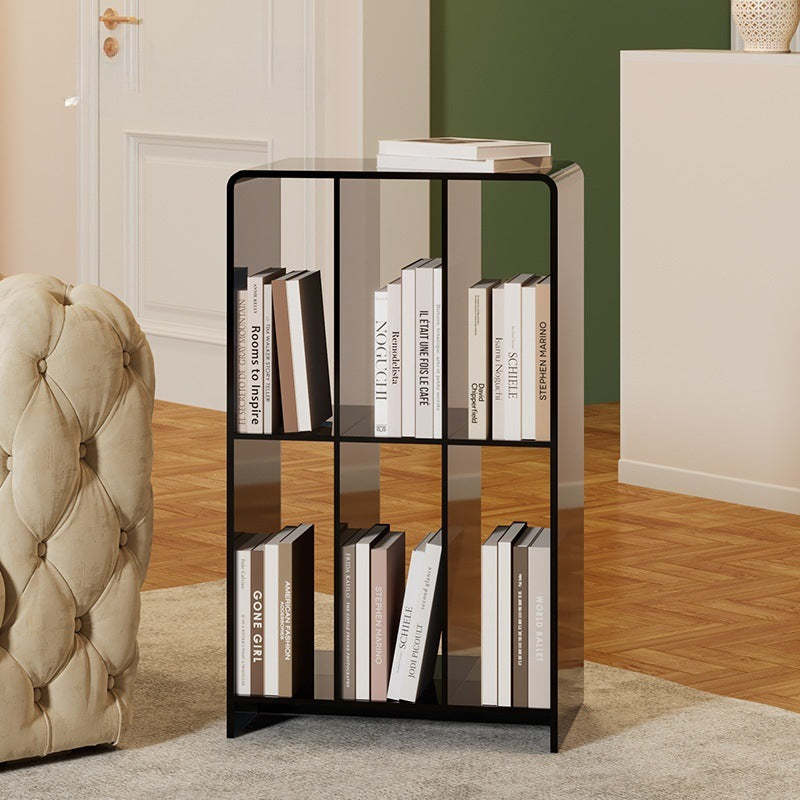 Minimalist Acrylic 2-Tier Bookshelf