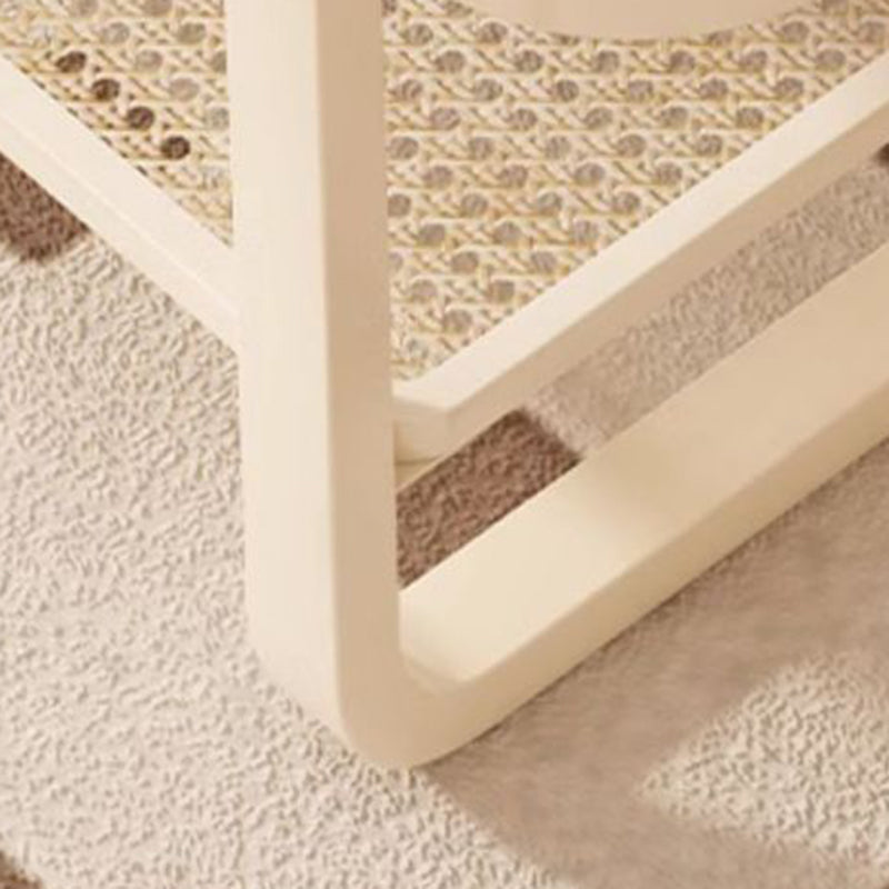 Minimalist Corner Glass Metal 2-Tier Coffee Table