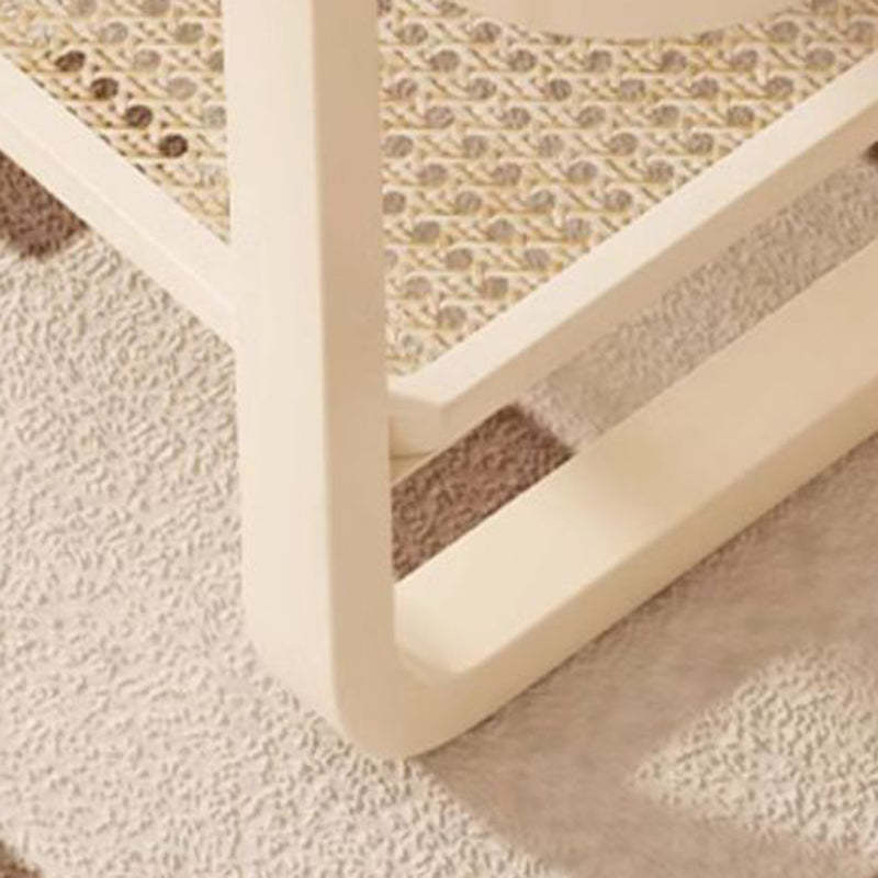 Minimalist Corner Glass Metal 2-Tier Coffee Table