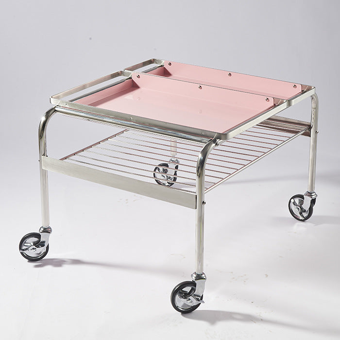 Nordic Steel 2-Tier End Table