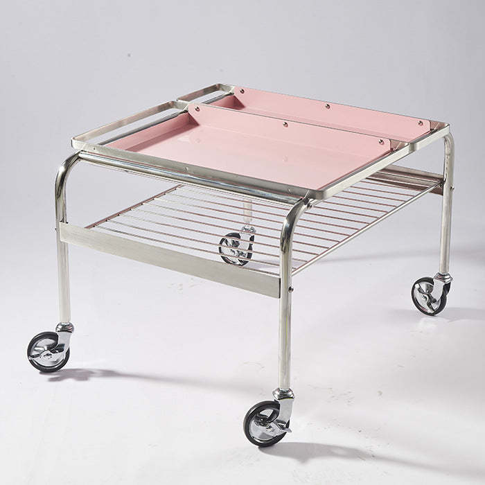 Nordic Steel 2-Tier End Table