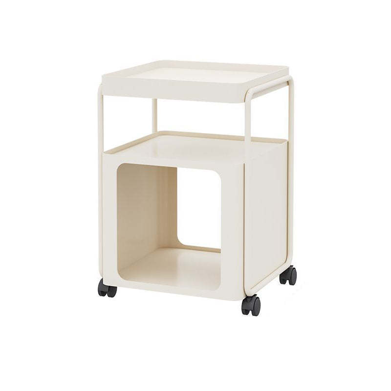 Rectangular Iron 3-Tier End Table