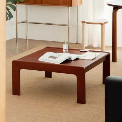 Chinese Solid Wood Coffee Table — Walnut