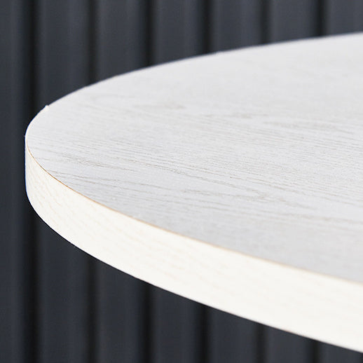 Minimalist Foldable Round Steel Dining Table for 5-8