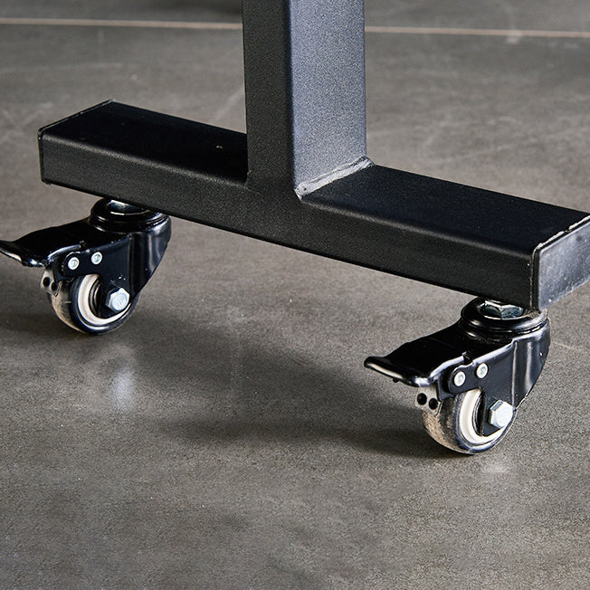 Minimalist Foldable Round Steel Dining Table for 5-8