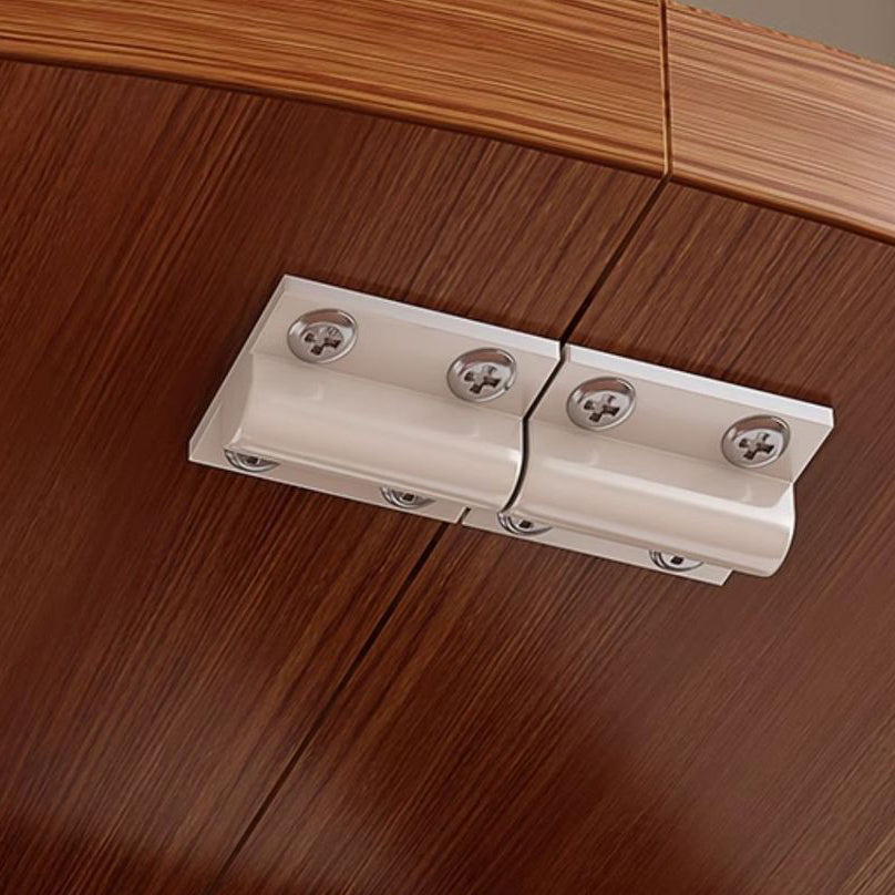 Minimalist Foldable X-Base Round Dining Table for 2-6
