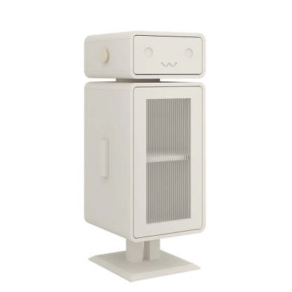 Contemporary Robot Metal Nightstand