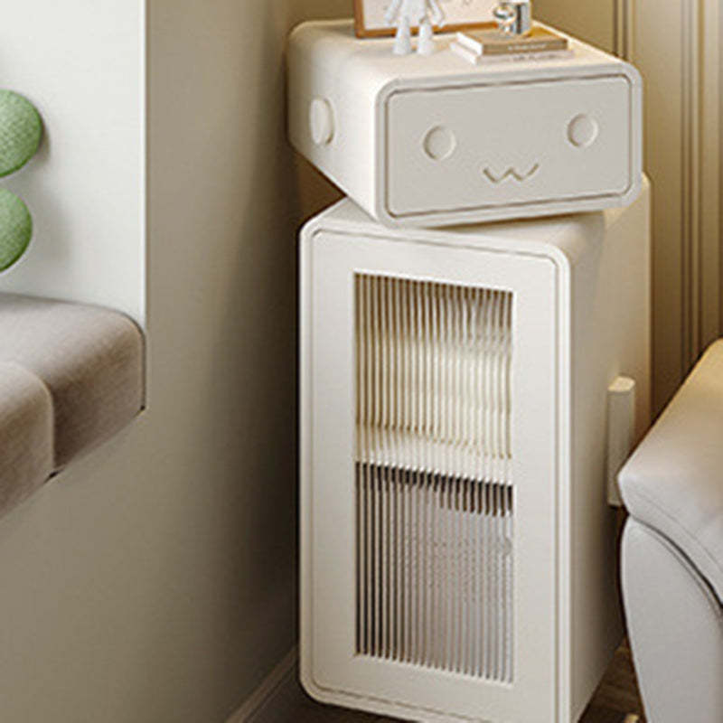 Contemporary Robot Metal Nightstand