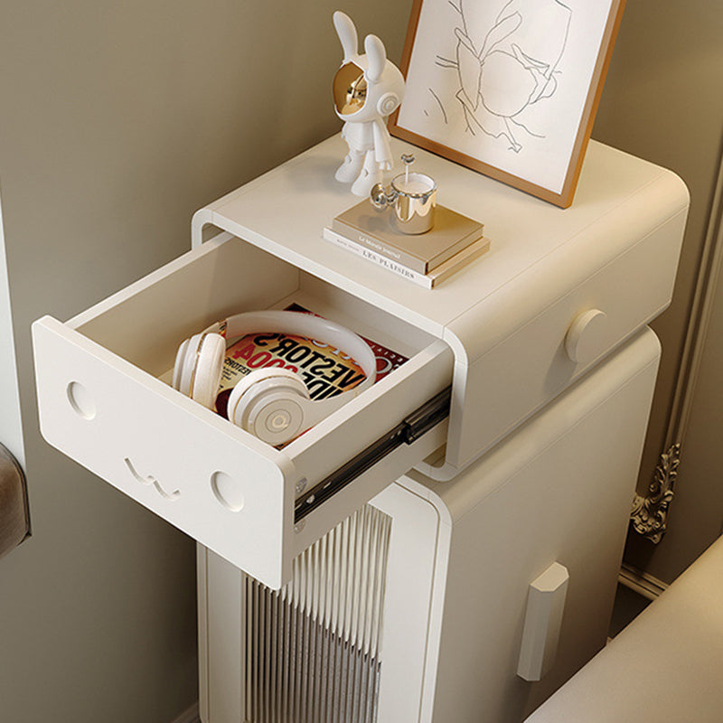 Contemporary Robot Metal Nightstand