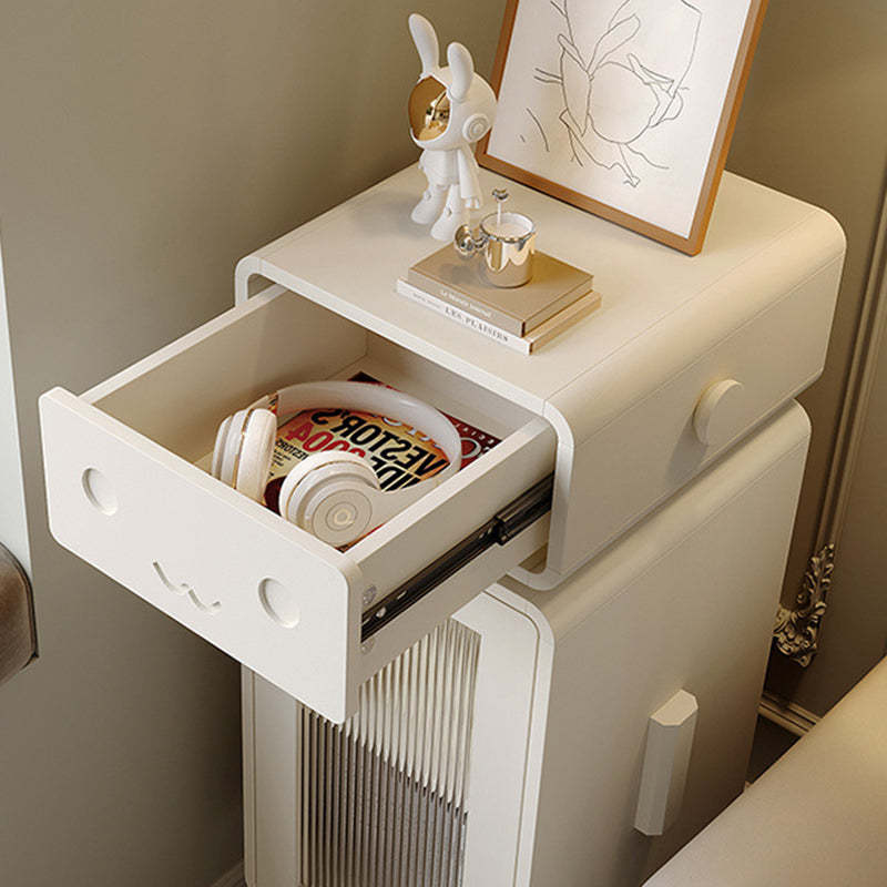 Contemporary Robot Metal Nightstand