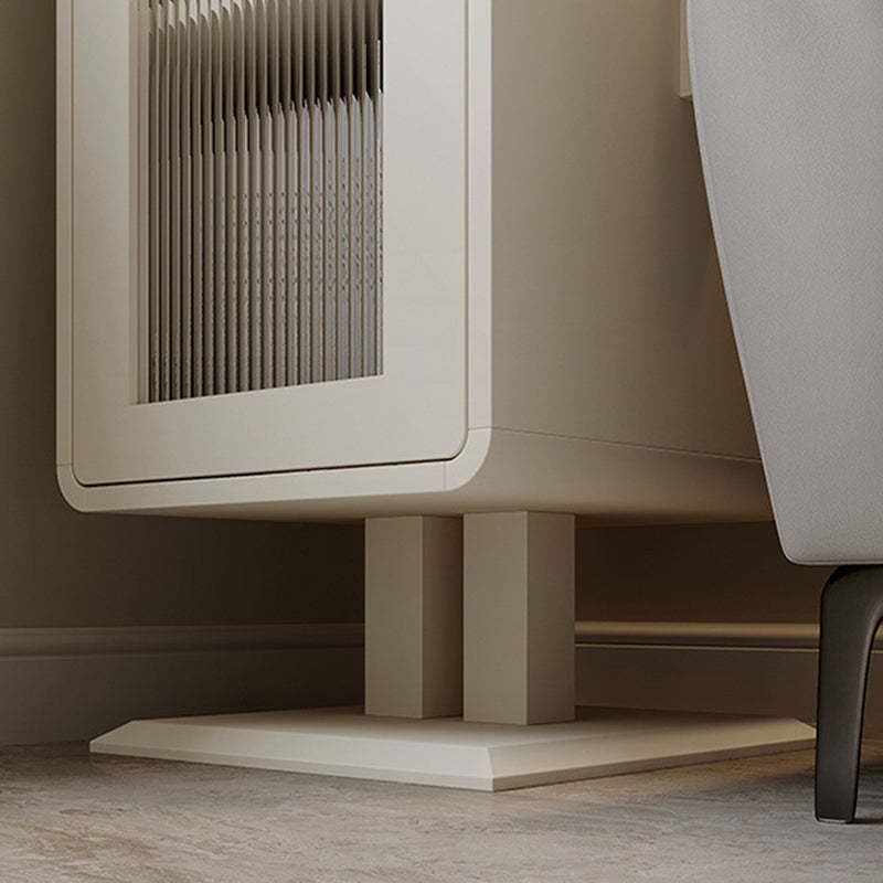 Contemporary Robot Metal Nightstand