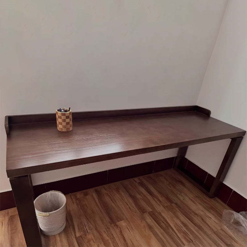 Rustic Rectangular Wood Desk