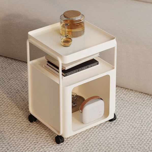 Nordic Iron Movable 3-Tier End Table