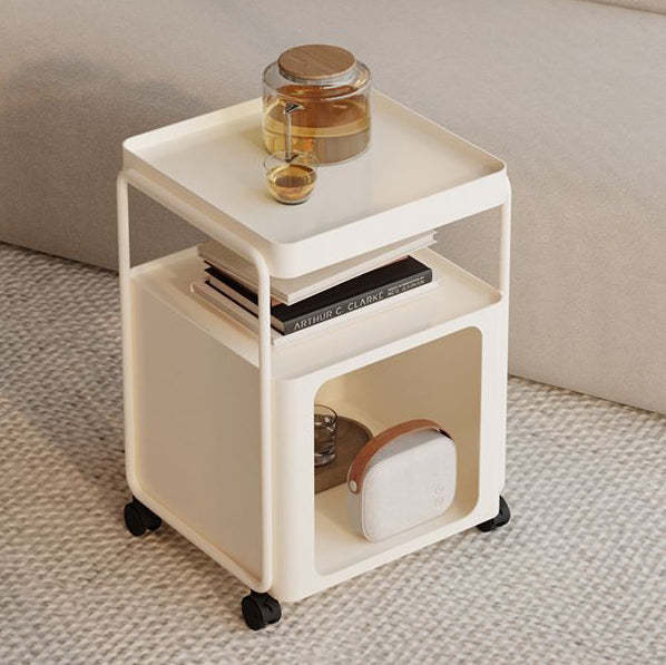Nordic Iron Movable 3-Tier End Table